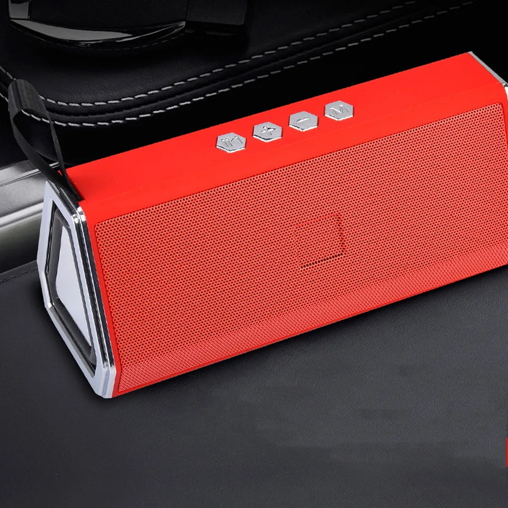 HIPERDEL Мини Bluetooth динамик беспроводной портативный двойной драйвер громкий HD аудио