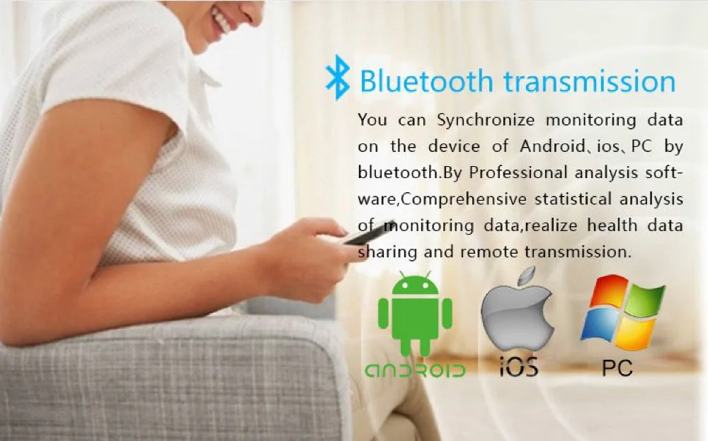 2,8 дюймовый OLED Bluetooth динамический ЭКГ системы USB монитор пациента 24 часа рекордер в реальном времени хранения данных ЭКГ с ПК программного обеспечения