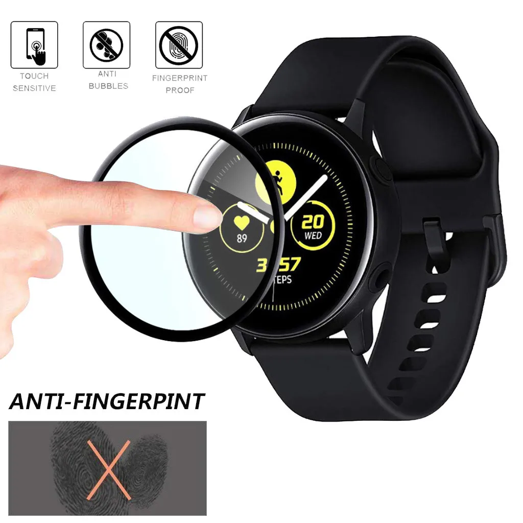 2019 модная популярная Защитная пленка для экрана Samsung Galaxy Watch Active полное покрытие