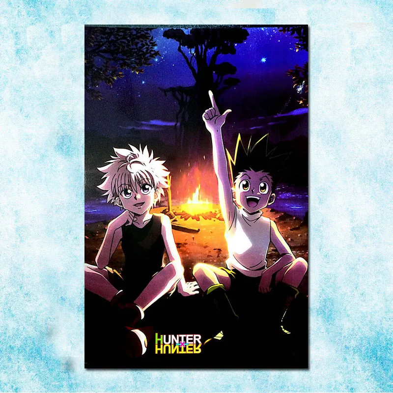 Hunter x Hot художественный шелковый аниме-плакат холст с принтом 13x20 дюймов-007 | Дом и