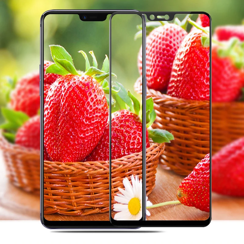 Закаленное стекло HATOLY для OPPO F7 2 шт. защита экрана 2018 полное покрытие CPH1821 3D пленка