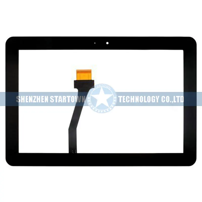 Черный Внешний Передний сенсорный экран дигитайзер стеклянная панель Замена для
