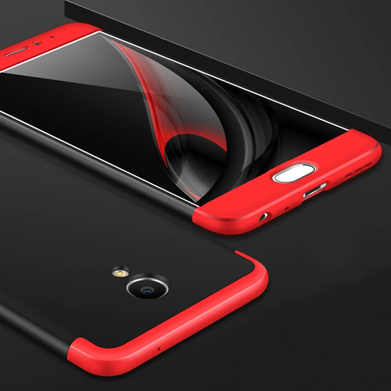 360 Full Protection 3 in 1 Tough Double Dip Phone Case Cover For MEIZU Meilan M5 Note Slim Matte Protective Shell Fundas Coque |