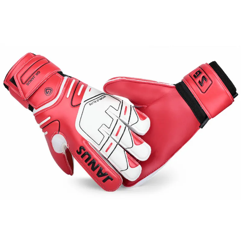 Профессиональные мужские перчатки вратаря с защитой пальцев утолщенные