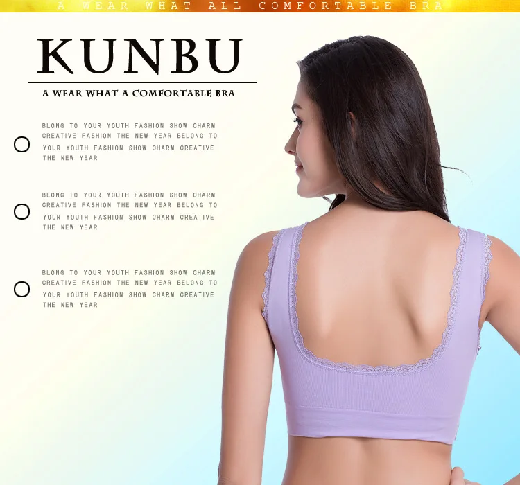 100 pcs Sexy Women Sporters Bra Padded Sporter Top Breathable Crop Top Runner Fitness Yogi Bra  Push Up Brassiere Sleep Bra