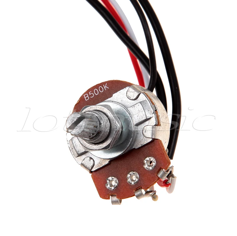 5 комплектов два жгута проводов для захвата золотой переключатель 500K черный