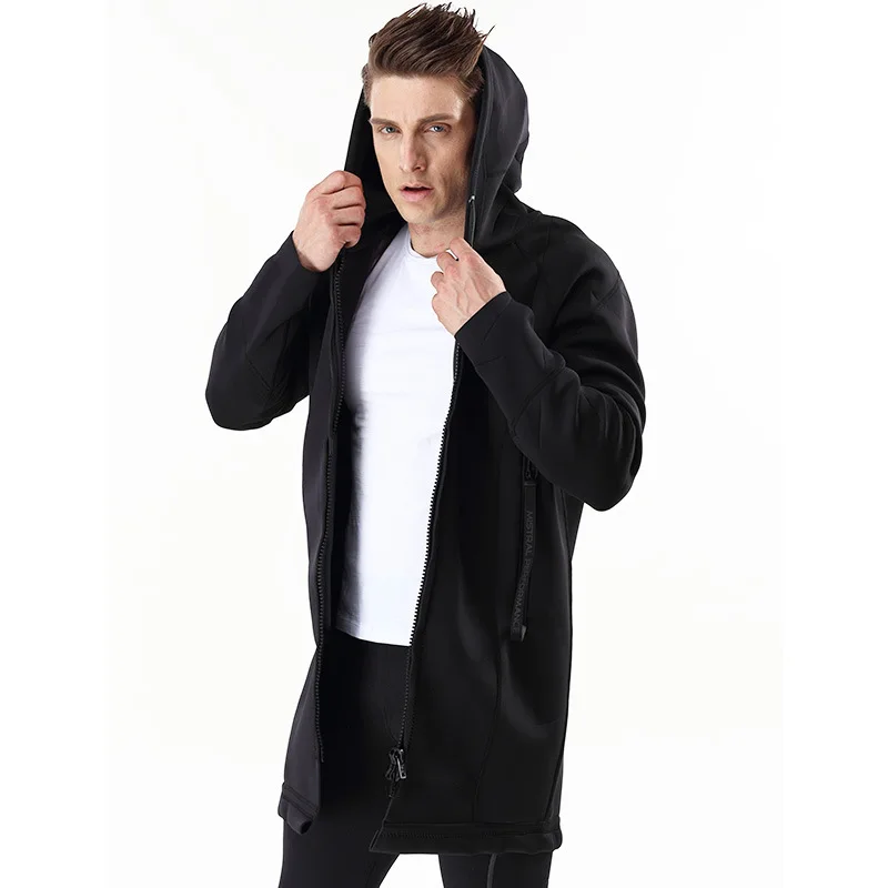 Мужская Неопреновая нейлоновая одежда для дайвинга 2 мм ветровка теплая куртка