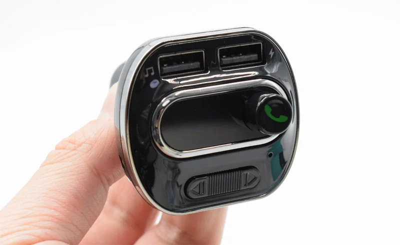 AGETUNR Bluetooth автомобильный комплект громкой связи MP3 плеер fm-передатчик 2 USB 5 В 3.4A Поддержка TF карты и USB музыка и AUX линейный выход