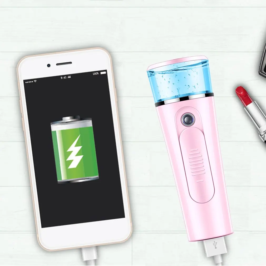 2-в-1 Ручной точный спрейер тумана портативный аппарат для паровой бани лица