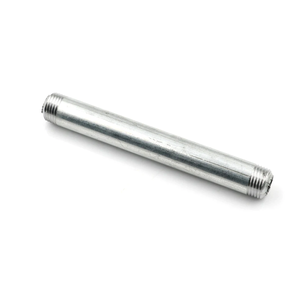 

1 piece 1/2"Male to Male Threaded Pipe Fittings DN15 carbon Steel SS304 Length 150mm