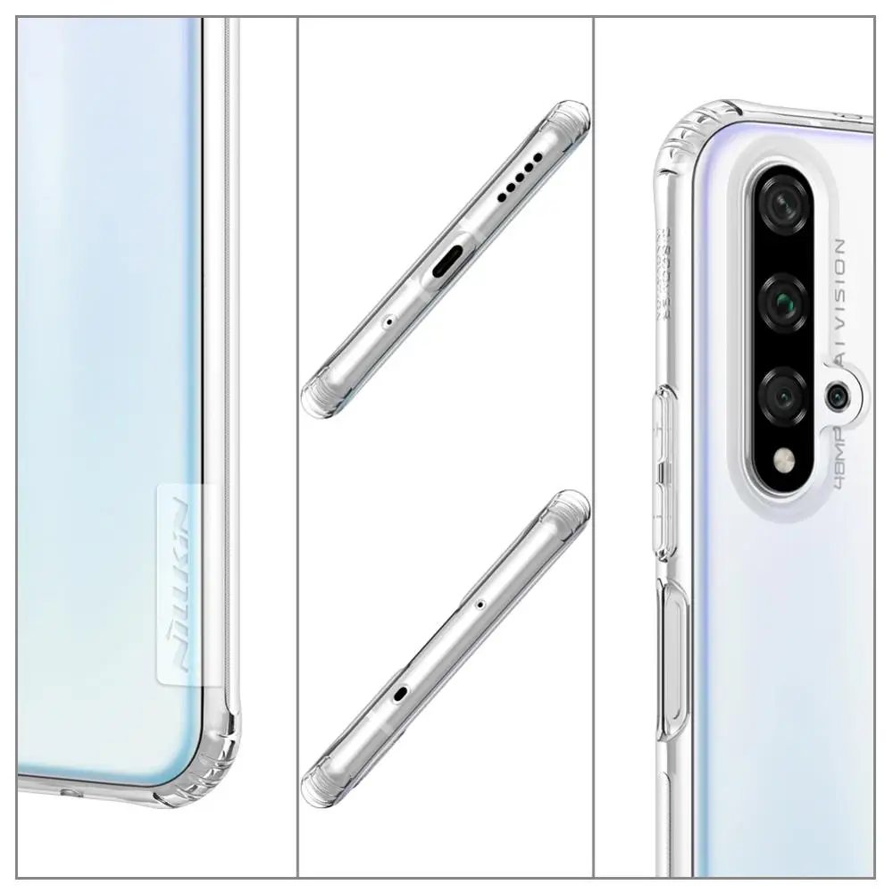Huawei Honor 20 чехол Nillkin TPU 0 6 мм ультра тонкий прозрачный мягкий силиконовый для