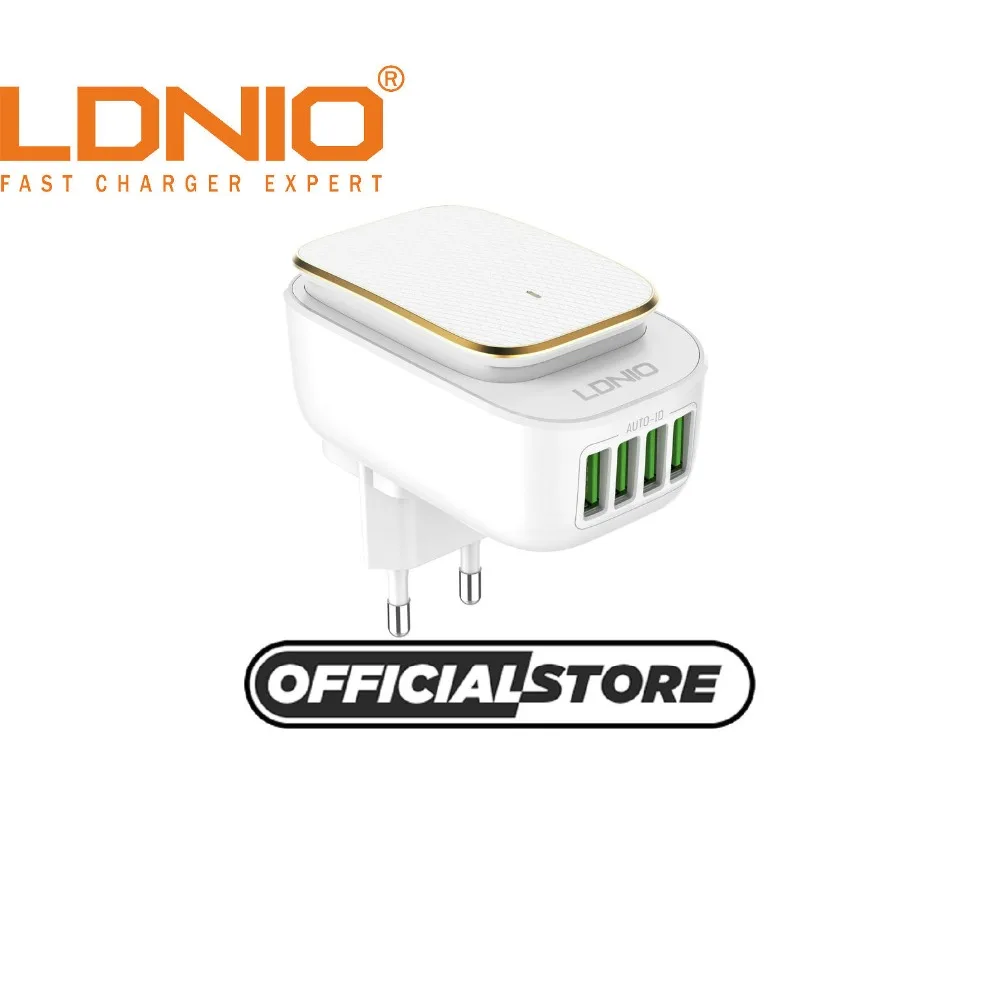 5 коробок/Упаковка оптовая цена LDNIO A4405 4 порта usb зарядное устройство для