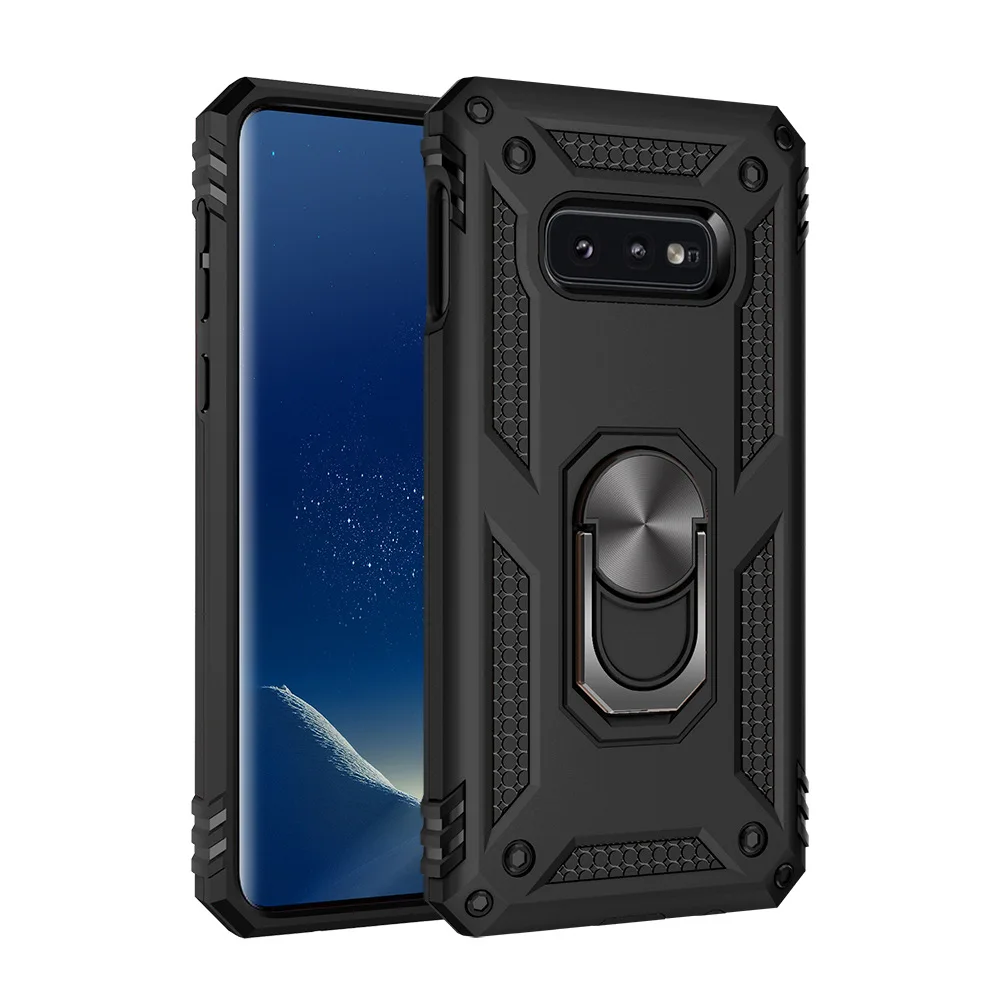10 шт./лот кольцевой держатель Kickstand противоударный бронированный чехол для
