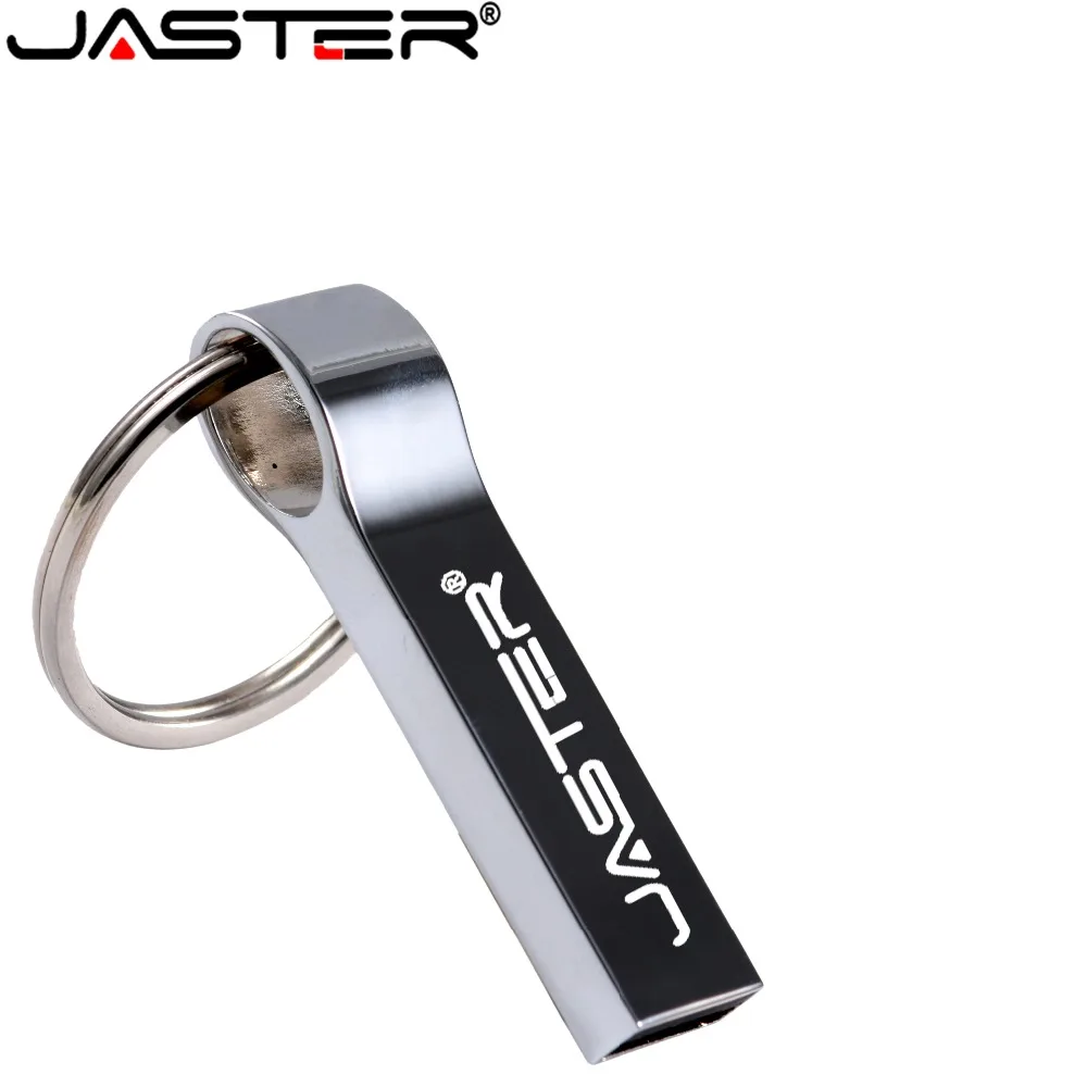 USB флеш накопитель JASTER металлический из нержавеющей стали 64 ГБ 32 8 16 4 Гб 2 0 флешка с