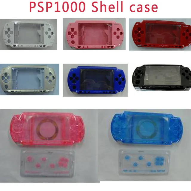 Сменный Чехол с полным корпусом и кнопками для PSP 1000 игровой консоли ремонтные