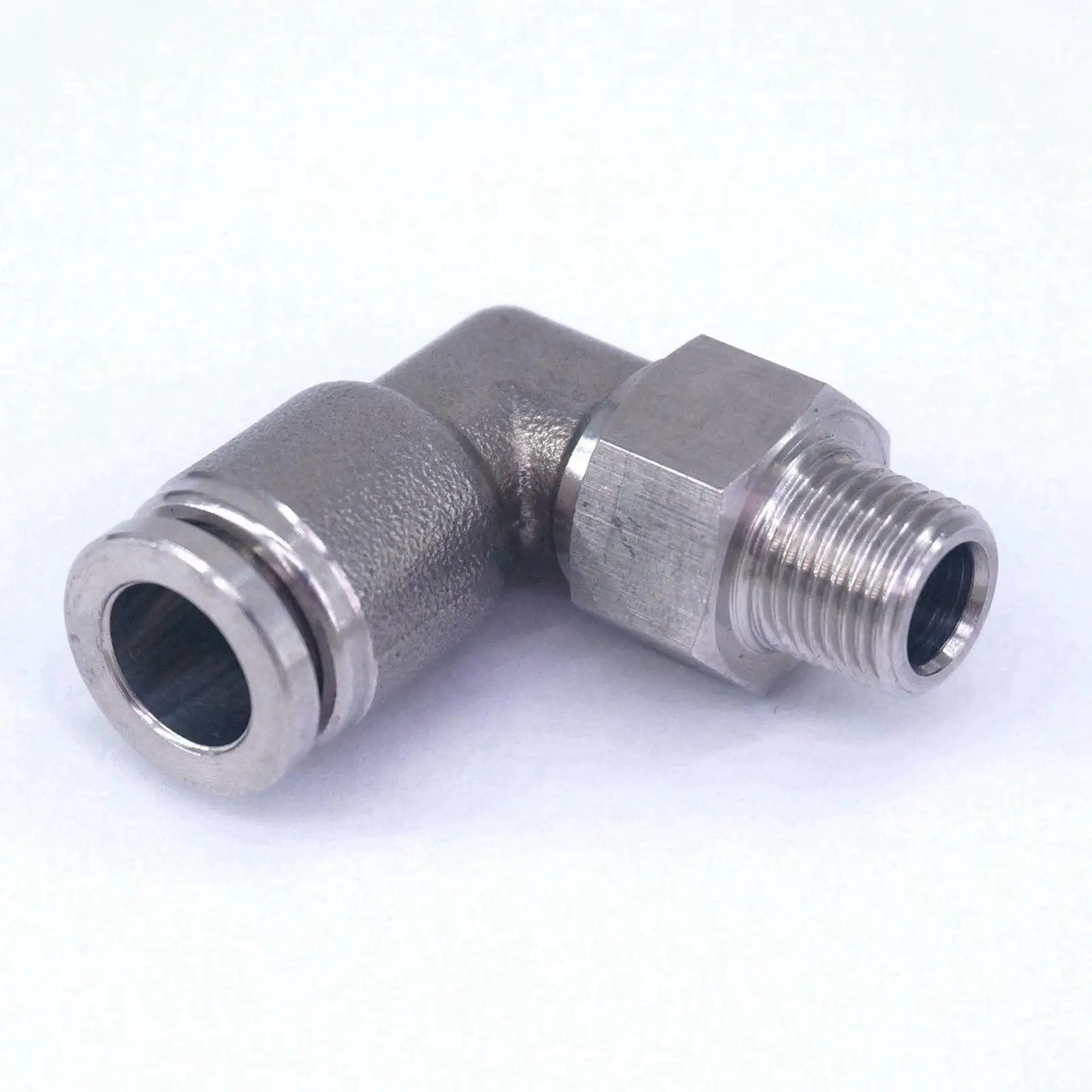 

Fit Tube OD 8mm-1/8" BSP Male Elbow 304 Stainless Steel Pneumatic Connector Quick Connector Fittings