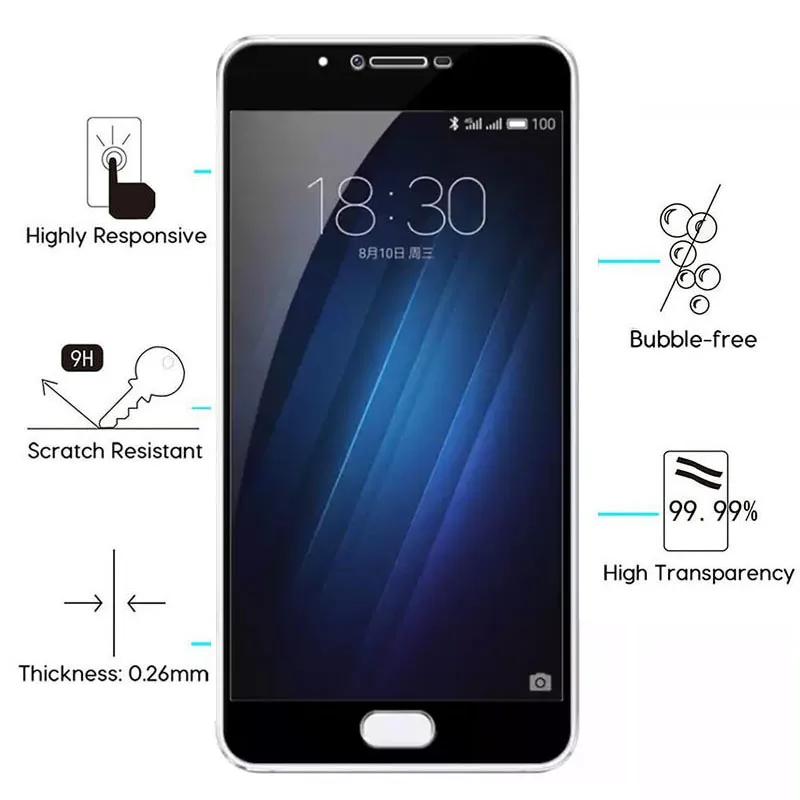 Защитное стекло для Meizu U10 на Maisie U20 M3 M6 Mini U 10 20 M 3 6 Закаленное Защитная пленка