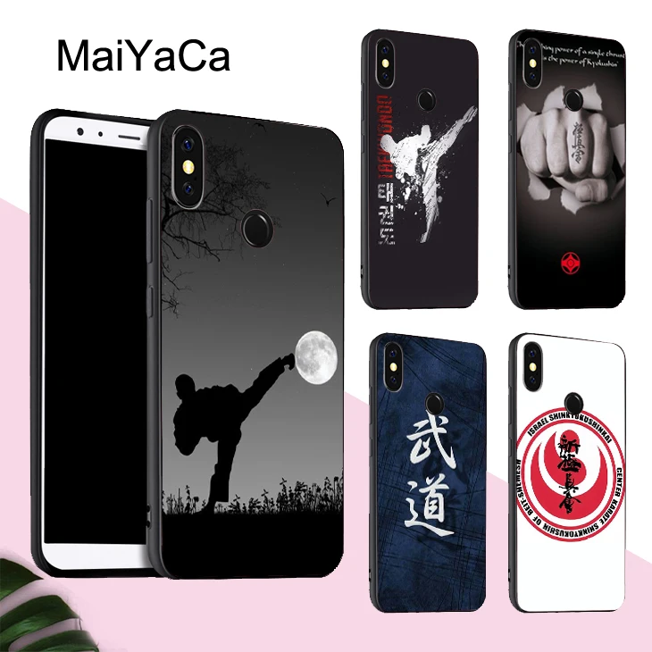 Чехол MaiYaCa для Karate Kung Fu Oyama чехол POCO X3 F2 Pro Red mi Note 8 8T 7 9 9S 9A 9C Mi 10 Lite A3|Бамперы| |