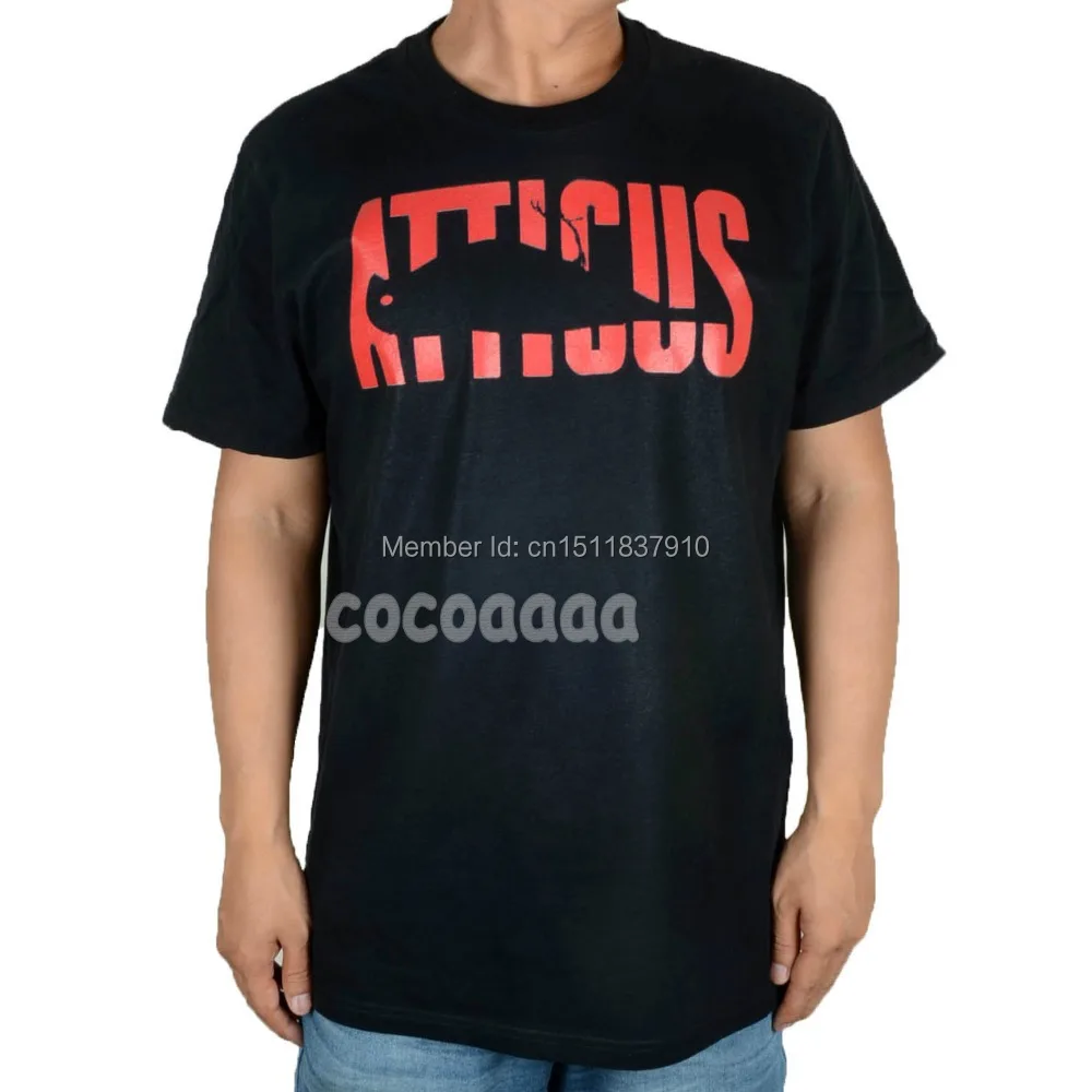 

Atticus BLINK182 Rock Brand men shirt 3D camisetas mma fitness heavy Dark Metal 100%Cotton streetwear skateboard