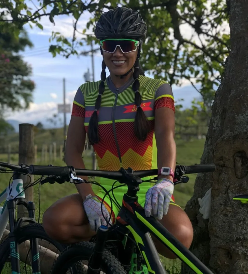 Pro Team триатлон костюм женский Велоспорт Джерси Skinsuit комбинезон Майо Велоспорт Ropa ciclismo комплект розовый гелевая подкладка