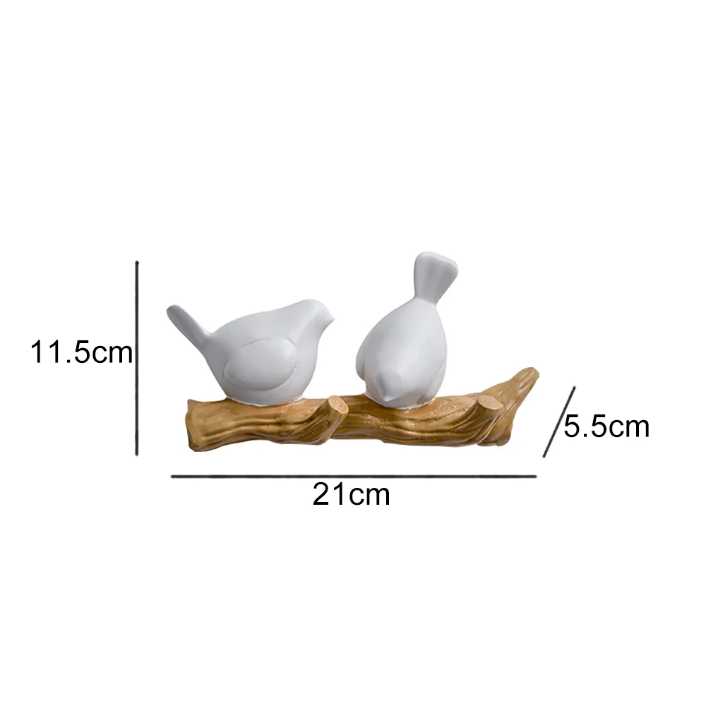 Настенная вешалка из смолы с птицей для украшения комнаты гостиной спальни кухни