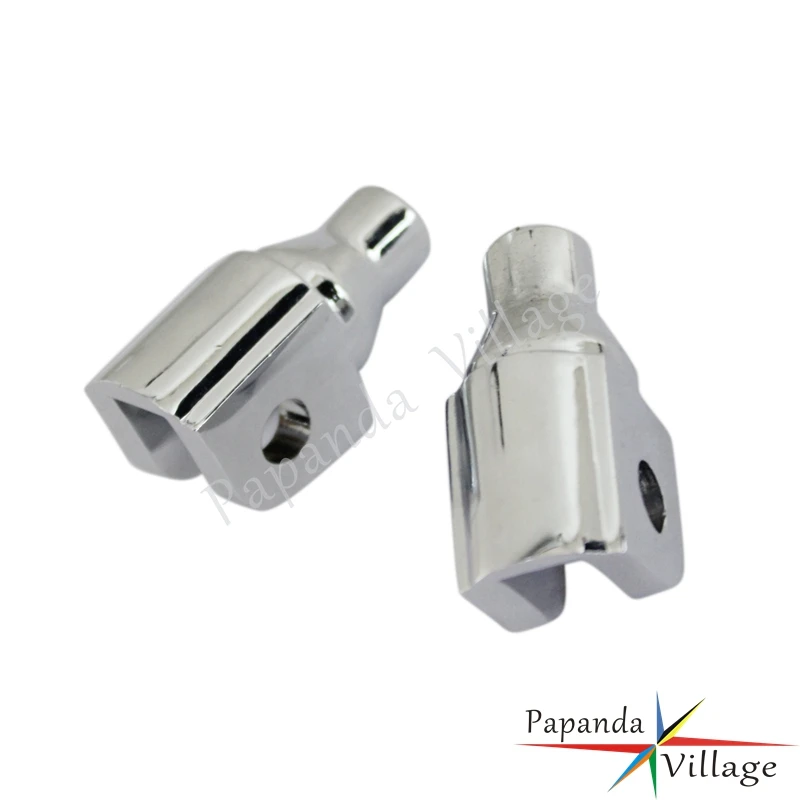 Хромированные Алюминиевые Подножки для мотоцикла адаптер Honda GL1800 Suzuki Boulevard M50 M90