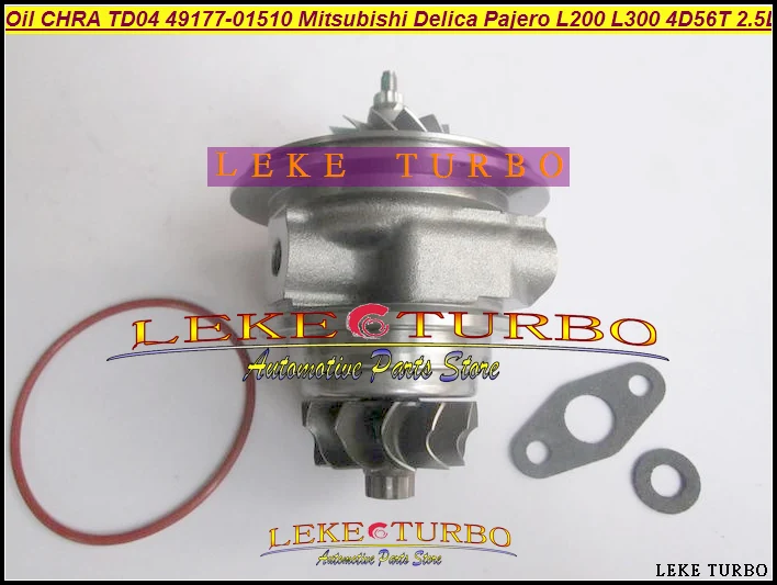 Картридж с масляным охлаждением Turbo CHRA TD04 49177 01510 MD106720 для Mitsubishi SHOGUN Delica Pajero L200 L300