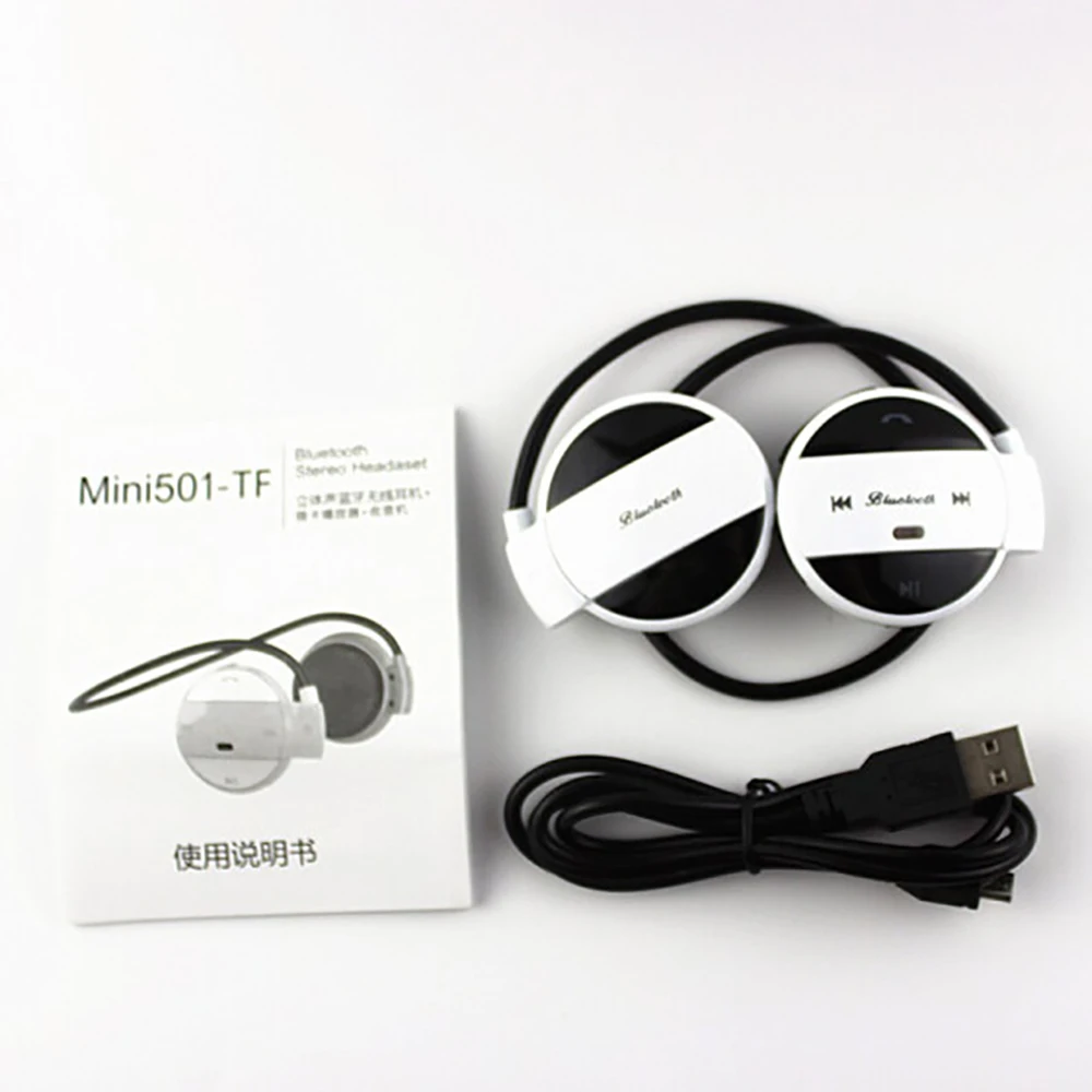 Мини 501 стерео беспроводные наушники Bluetooth высокое definitio звук с TF слот для карты