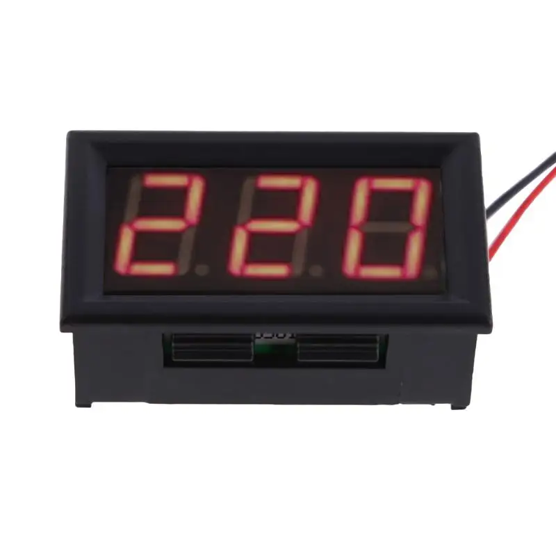 Переменного тока 30V-500V светодиодный цифровой вольтметр Напряжение измеритель