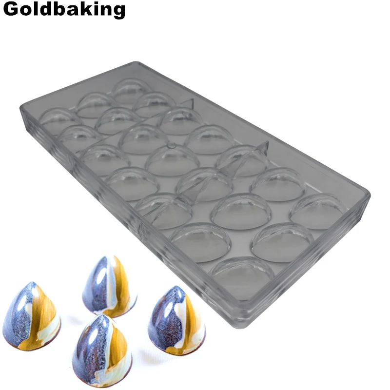 Goldbaking горная форма для конфет холм Поликарбонат форма для шоколада