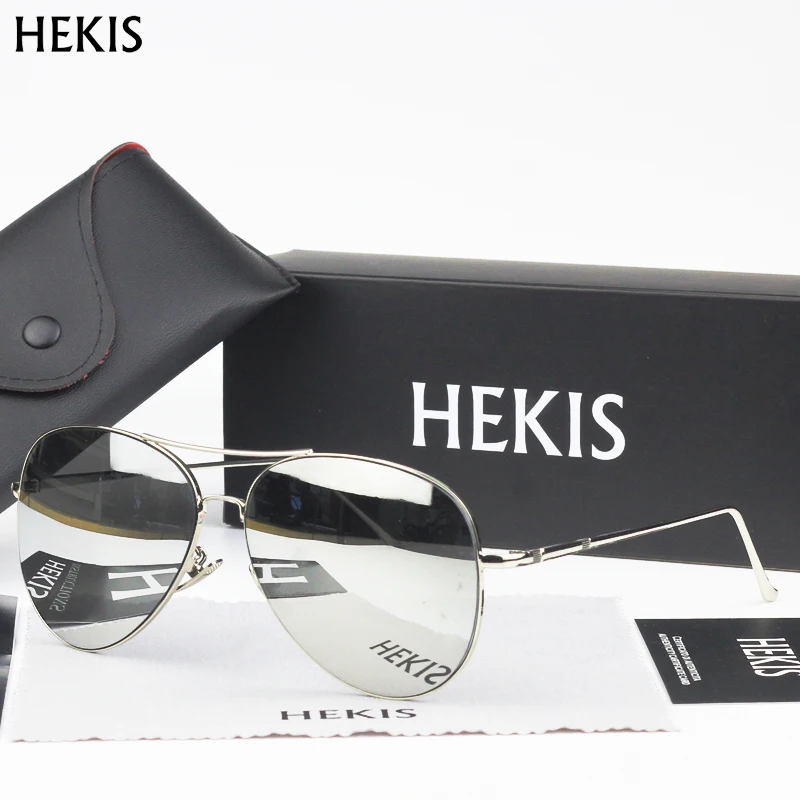 Солнцезащитные очки мужские и женские 2019 сплав Винтажные высокое качество