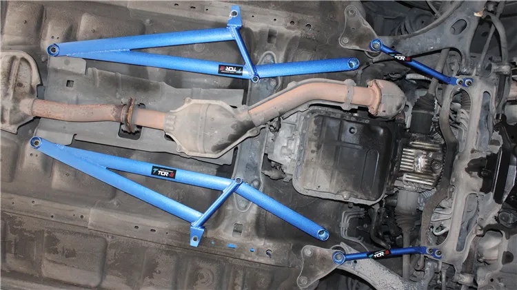 TTCR-II стойка подвески для Subaru Forester 2009-12 аксессуары для стайлинга автомобилей стабилизатор бар алюминиевый сплав стержень натяжения