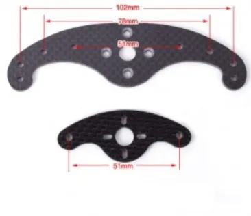 Вертикальное Крепление для руля из углеродного волокна/лоток самолета 20 50 куб.