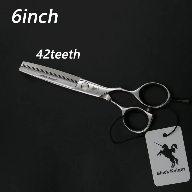 1 pcs 5,5/6 дюймов Профессиональные Парикмахерские ножницы для резки+ филировочные ножницы парикмахера высокое качество 38/42 зубцами - Цвет: 1 pcs