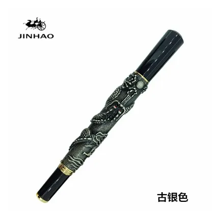 Jinhao новейший дизайн Золотая шариковая ручка с драконом высококачественные Лидер