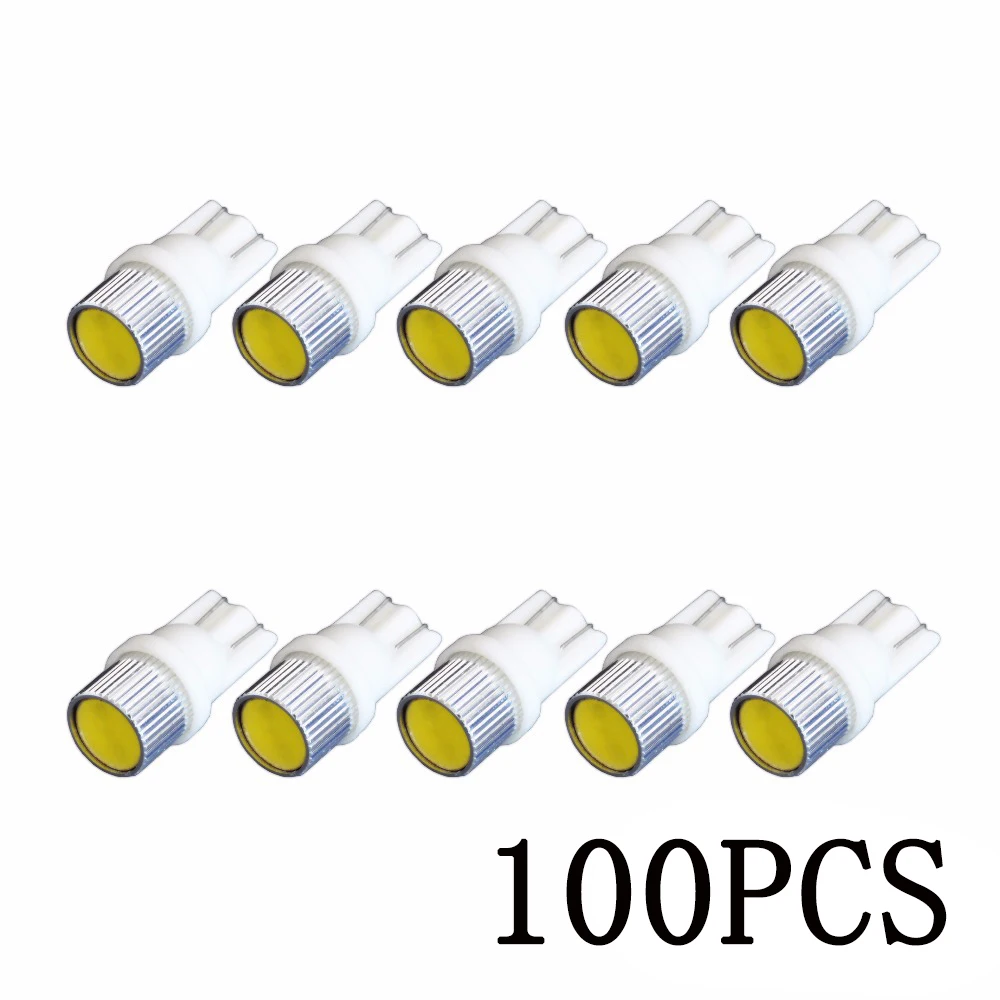 AGLINT 100 шт./лот оптовая продажа светодиодный T10 лампы высокой мощности точечный