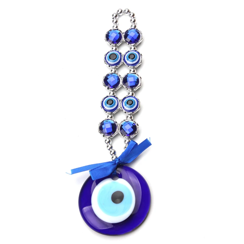 1 шт. 24 5 см длина слоев хрустальные глаза акриловые бусины цепочка подвеска