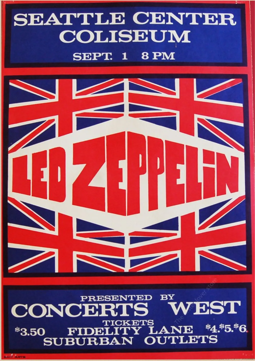 20 Led Zeppelin рок-музыка постеры для украшения дома в винтажном стиле настенные наклейки Abooly бренд купить 3 получить 4 - Цвет: 20
