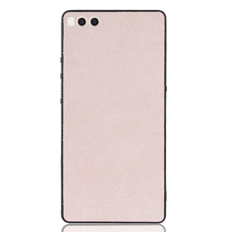 Pink Чехол из микрофибры и кожи для Smartisan U3 Nut3, 3/U3, чехол 5,99 дюйма, мягкий чехол-бампер, плюшевые кожаные чехлы - Цвет: Pink