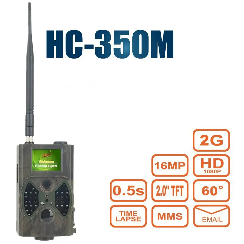 HC350M охотничий троп камера 16MP триггер движения фото ловушка дикая инфракрасная