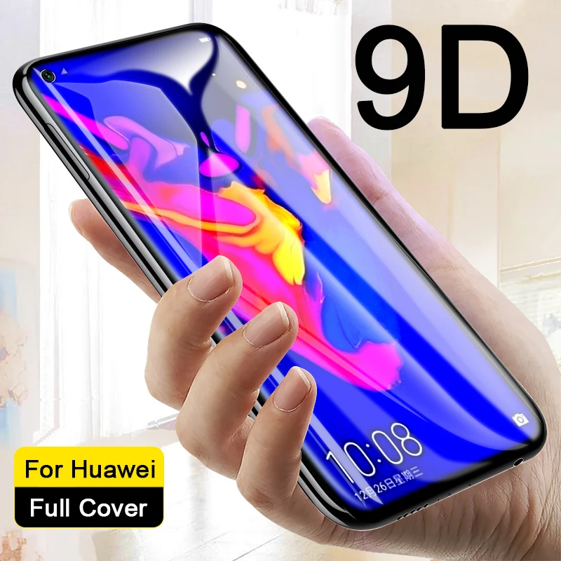 9D Полный Клей закаленное стекло на honor 20 протектор экрана для huawei 10 Lite 10i 20i