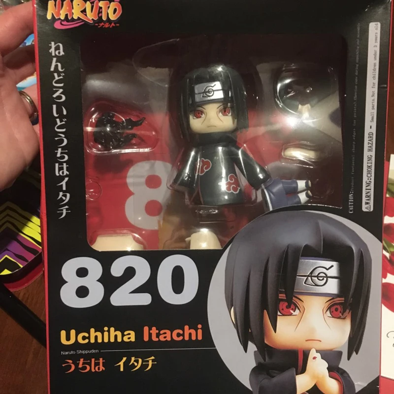 Nendoroid Наруто сурпуден Узумаки 682 Саскэ Утиха 707 Учиха Итачи 820 Какаши Хатаке 724 ПВХ