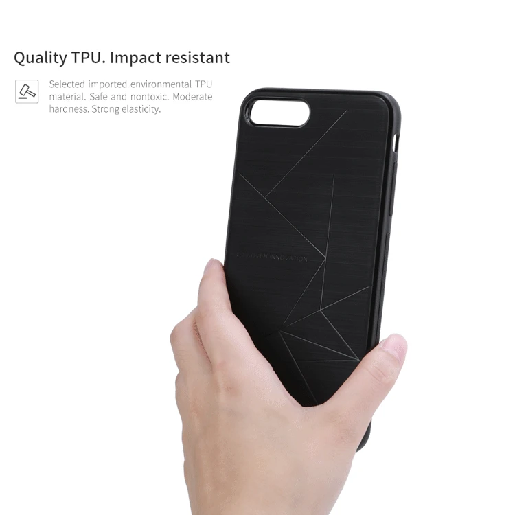 Nillkin чехол для iPhone 8 Plus Магнитная крышка ТПУ матовая текстура Dropproof защитный чехол для смартфона для iPhone 8