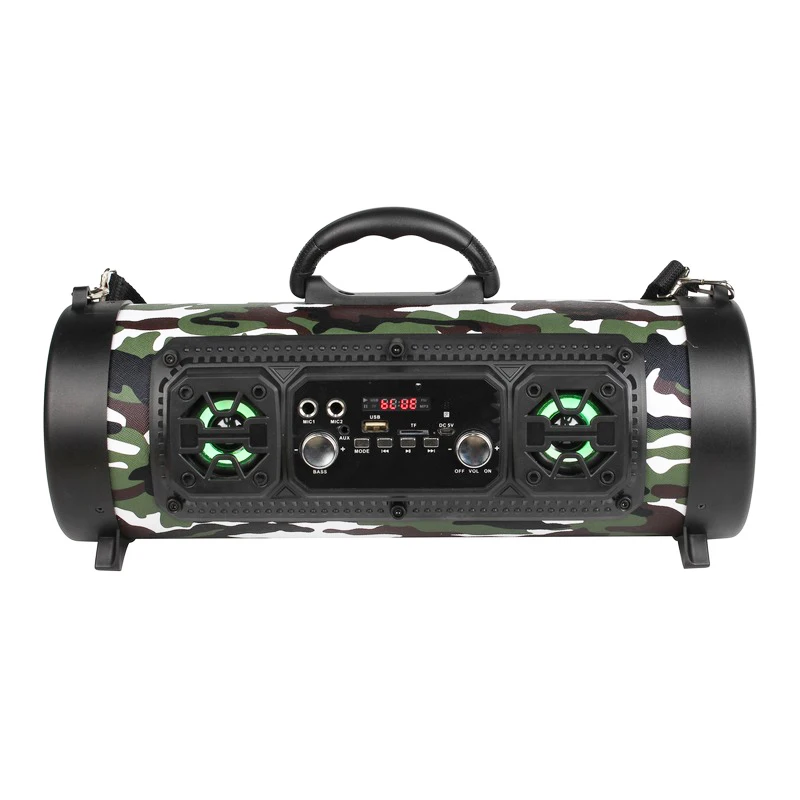 Портативный Bluetooth динамик fm-радио стерео сабвуфер система звуковой бар