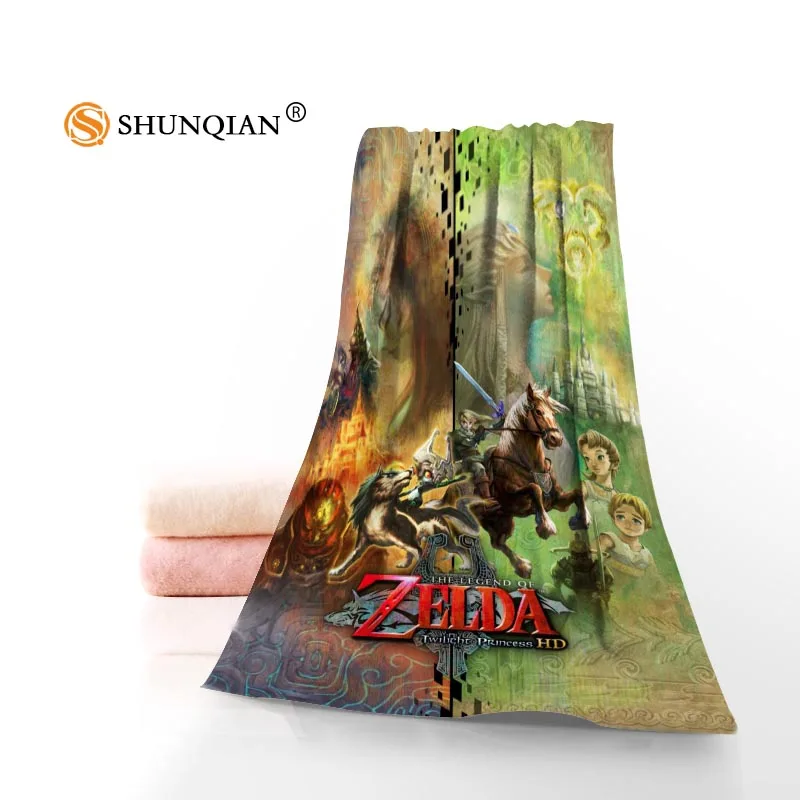 Белый Полотенце из микрофибры s на заказ Legend Of Zelda полотенце для лица/банное полотенце Размер 35x75 см, 70x140 см для семейного путешествия пляжное спортивное полотенце - Цвет: Белый