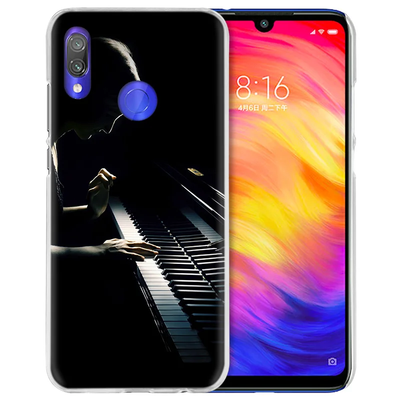 Чехол для телефона с надписью Love Music Piano для Xiao mi Red mi Go Note 7 6 6A Pro S2 5 5A 4X mi A1 A2 9 mi x 3 5G 8 lite Play F1