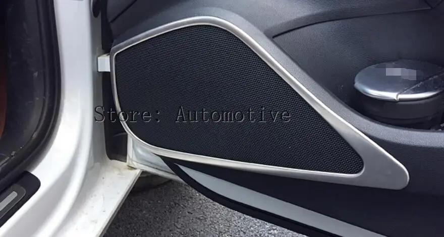 Внутренняя Боковая дверь динамика декоративная крышка отделка для Audi A3 8V 2012 2015 4