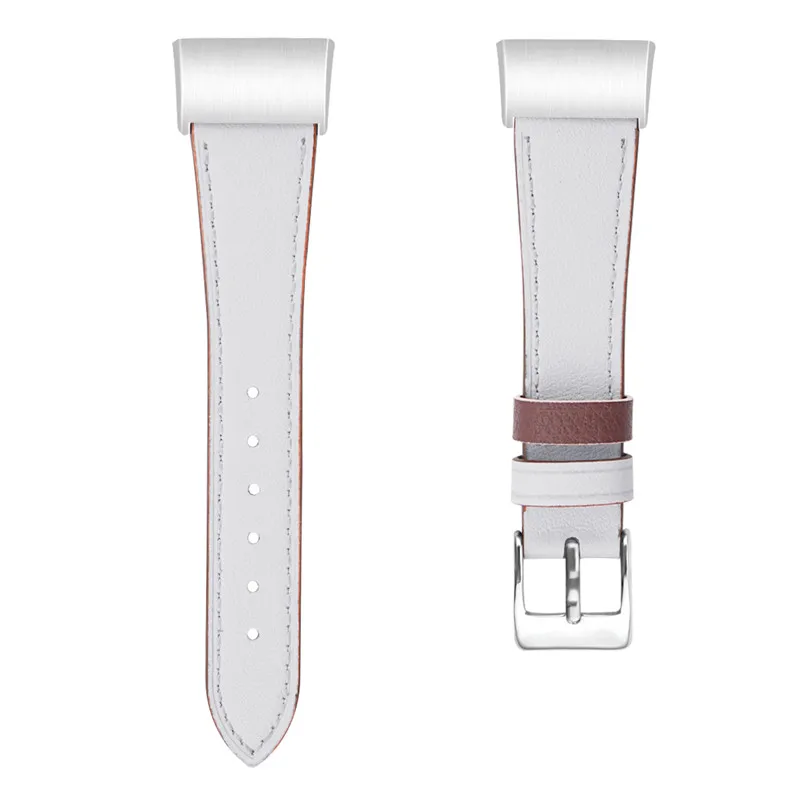 White COMLYO, кожаный ремешок для наручных часов, ремешок для Fitbit Charge 3, сменный Браслет, Смарт-часы, ремешок для Fitbit Charge3, браслет - Цвет: White