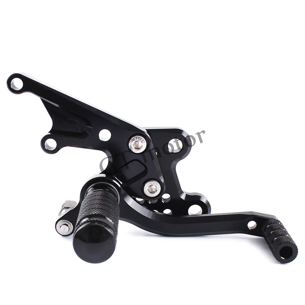 GT мотор-полный CNC алюминиевый Мотоцикл Регулируемые задние наборы подножки для