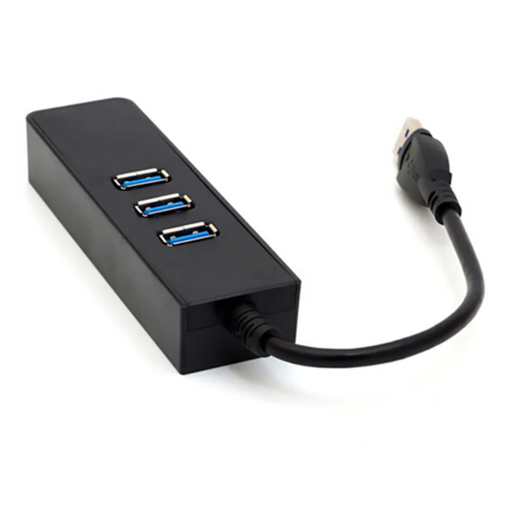 3 0 USB концентратор с адаптером питания кардридер порта внешний выключатель Ethernet